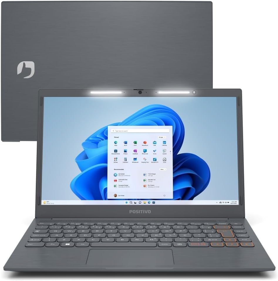 Notebook Positivo Vision C14 notebook até 3000 reais