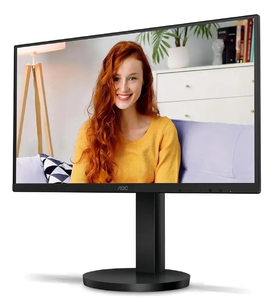 Monitor AOC 22B3HMF de 21,5 polegadas compacto e funcional