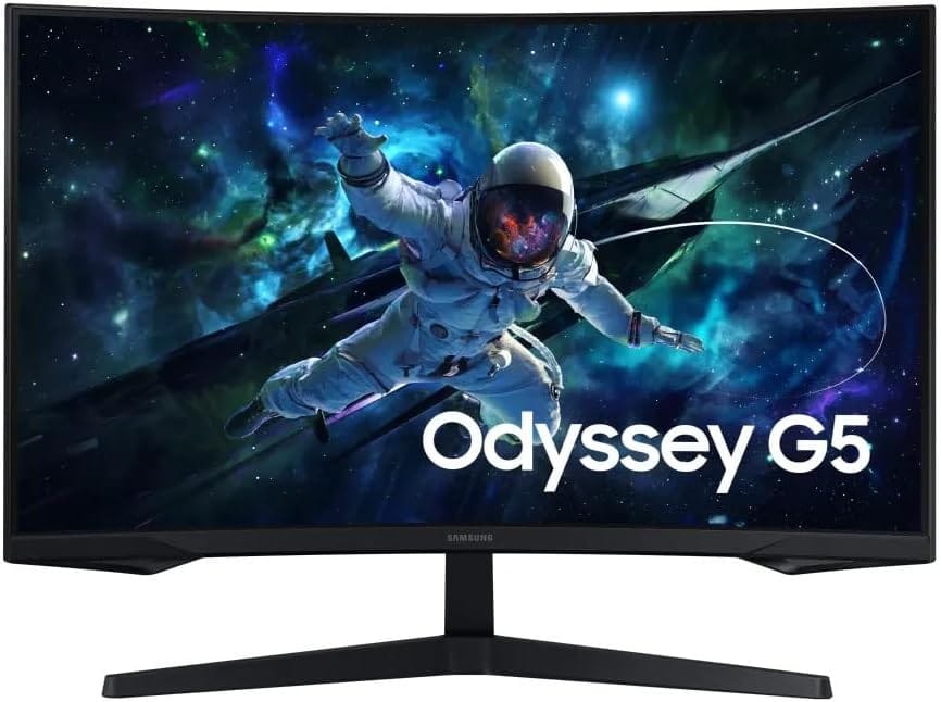 Monitor gamer Samsung Odyssey G5 para jogos com maior imersão visual