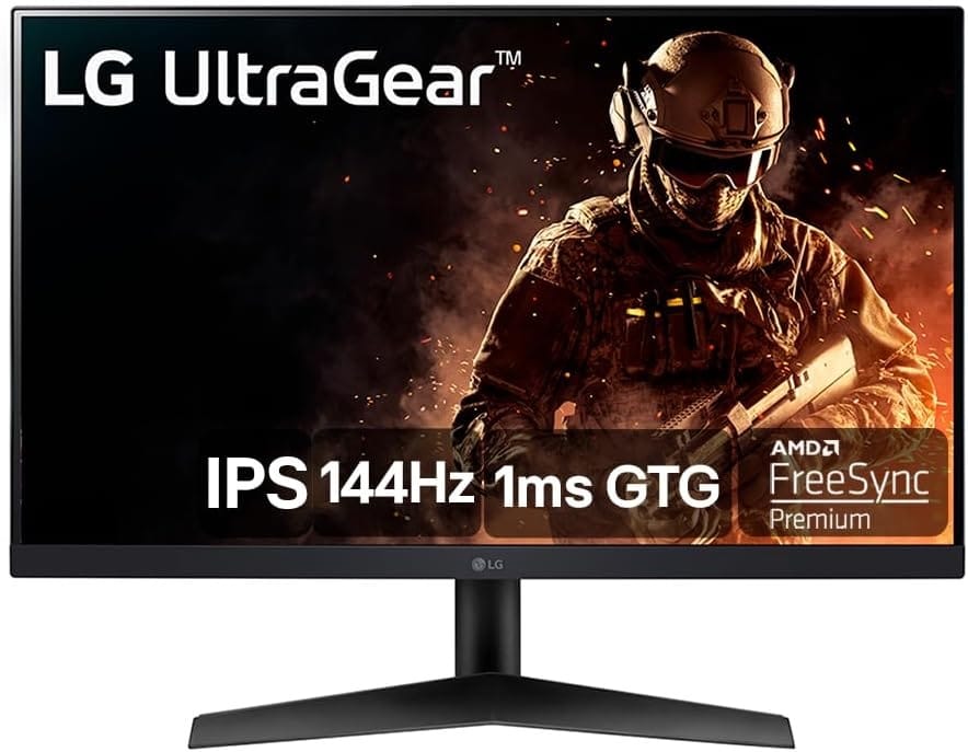 Monitor LG UltraGear 24GN60R de 24 polegadas para jogos e alta fluidez