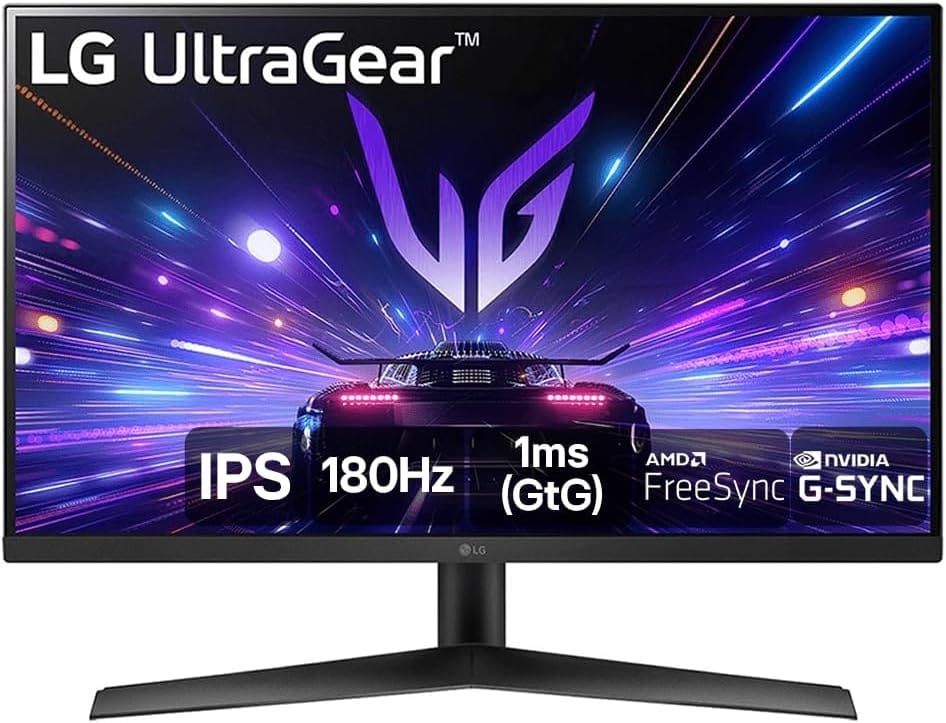 Monitor LG UltraGear 27GS60F-B de 27 polegadas para maior imersão