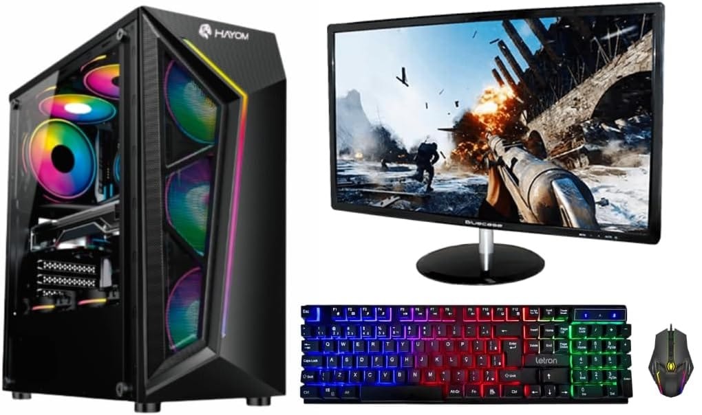 PC Gamer AMD Ryzen com kit gamer