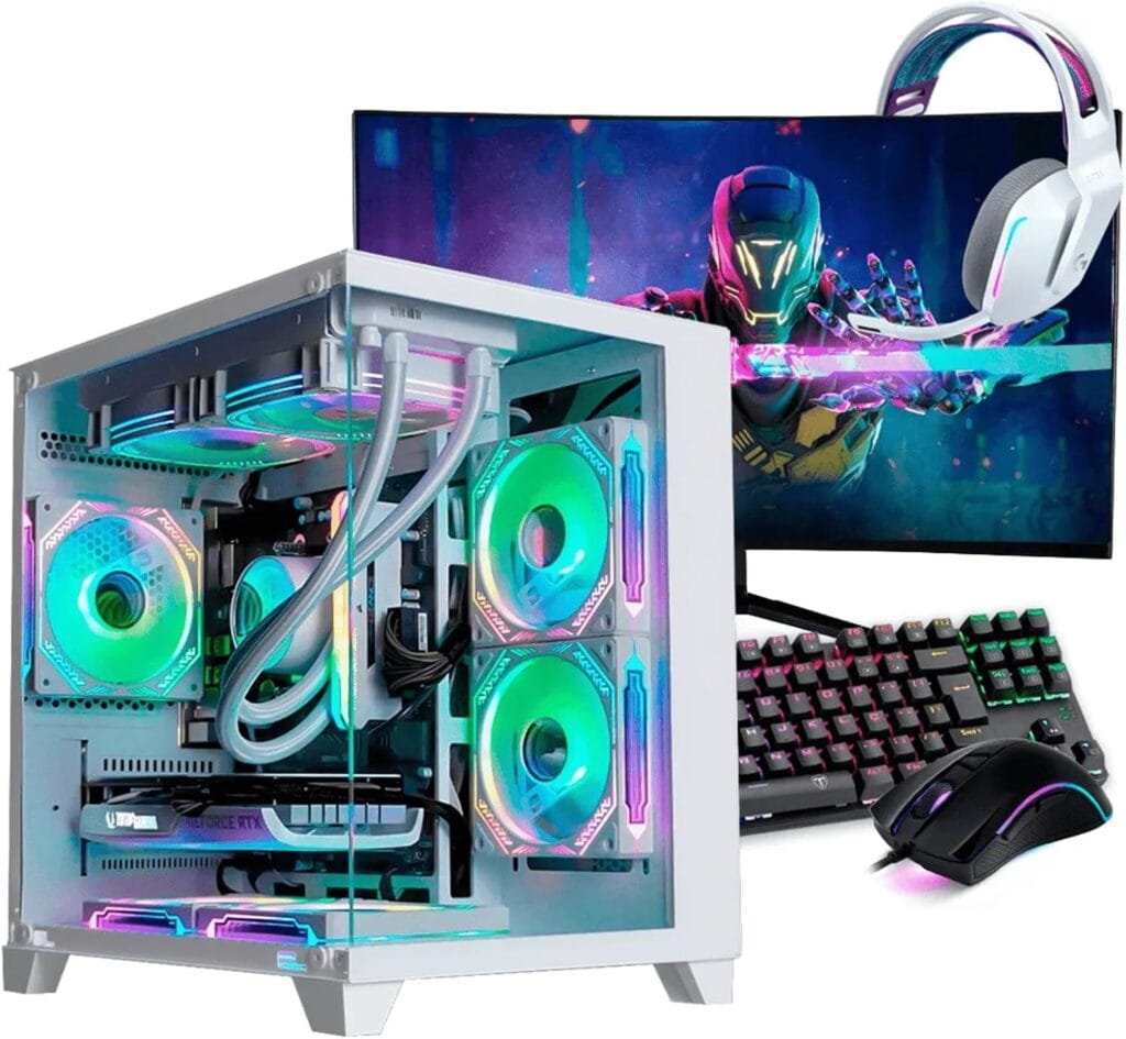 PC Gamer Completo AMD Ryzen 5 5500, RTX 3050, 16GB DDR4